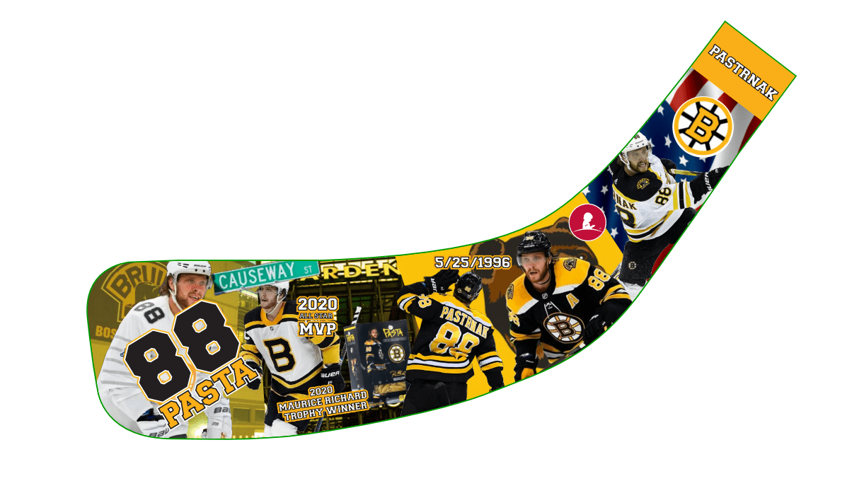 David “Pasta” Pastrnak Mini Stick
