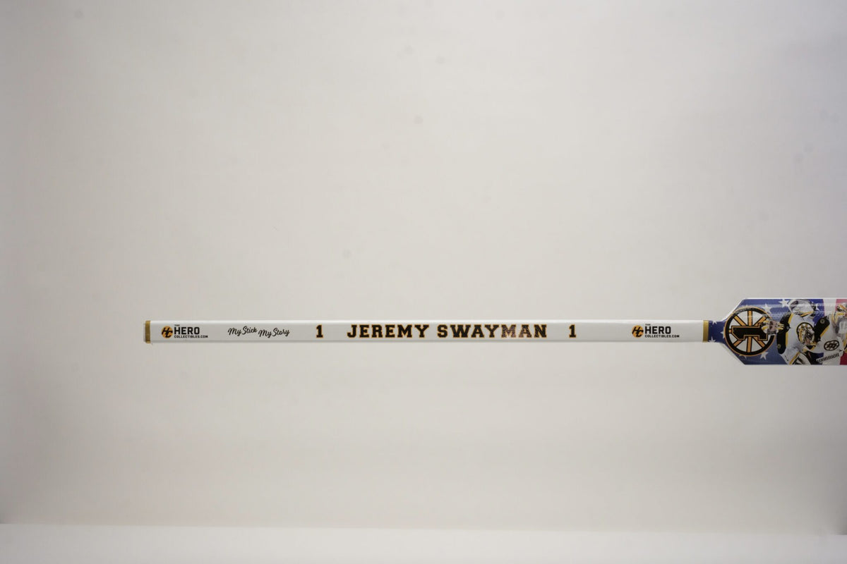 Jeremy Swayman Full Size Goalie