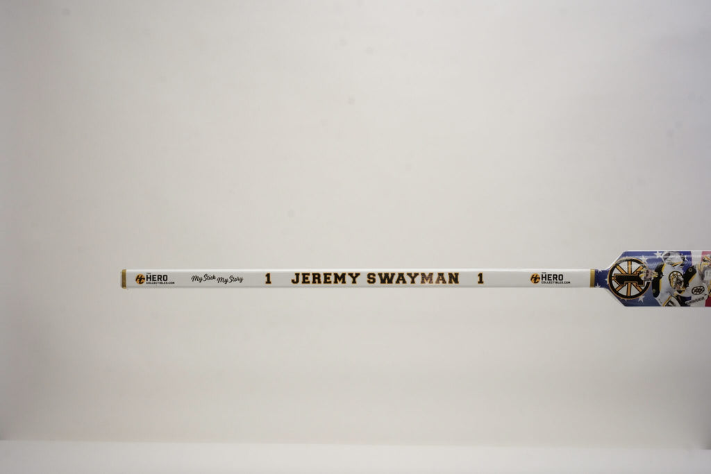 Jeremy Swayman Full Size Goalie